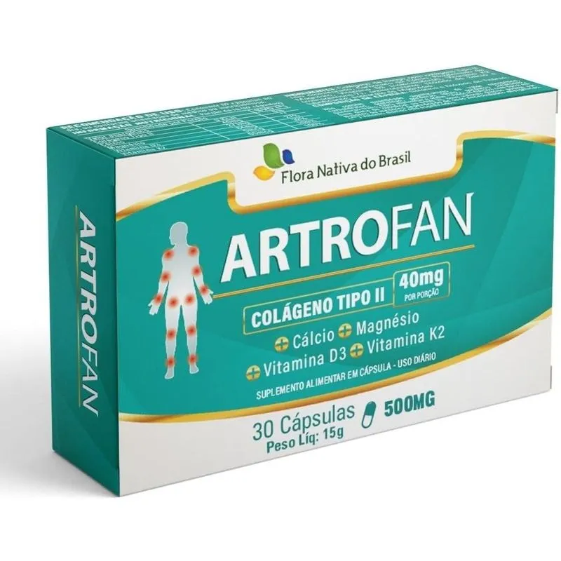 Artrofan 500mg 30 Cápsulas