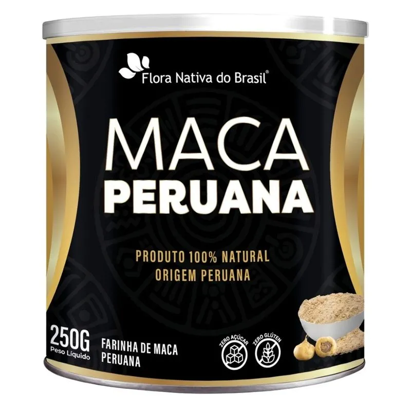 Maca Peruana Pura em Pó 250g - Flora Nativa