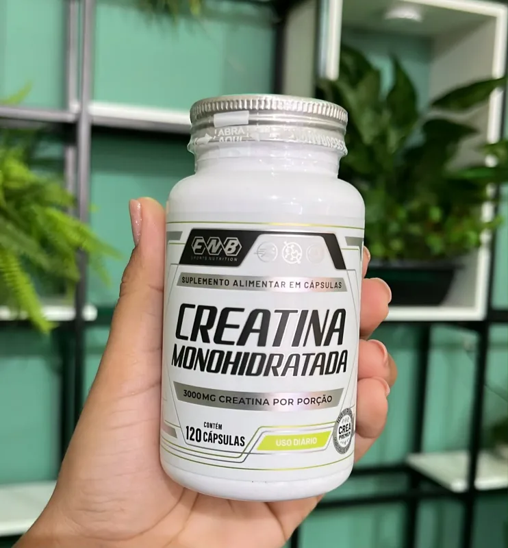 CREATINA MONOHIDRATADA- 120 CAPSULAS