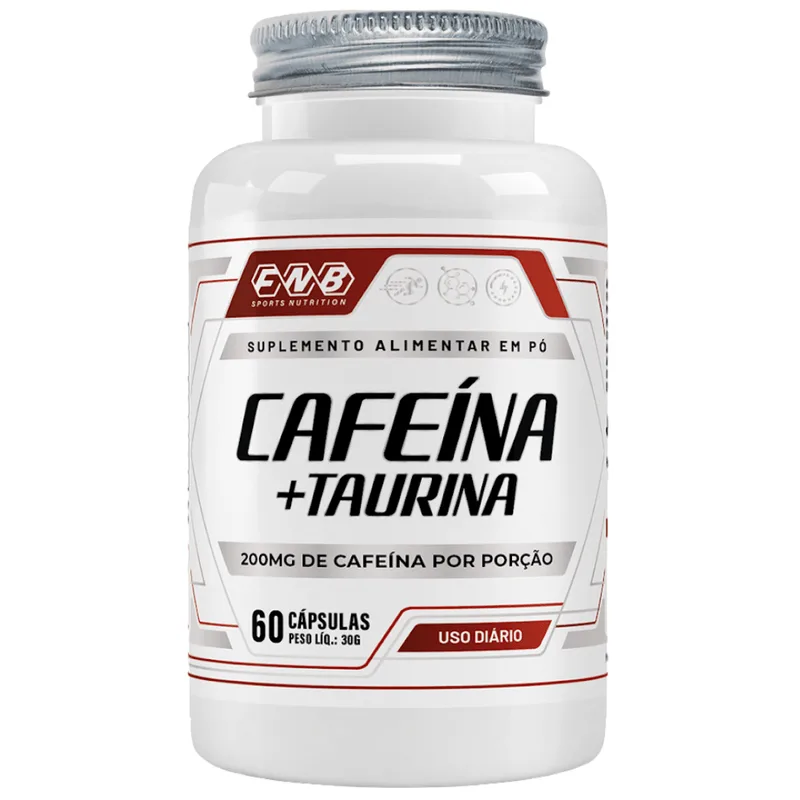 Cafeína + Taurina 60 cápsulas - FNB Sports