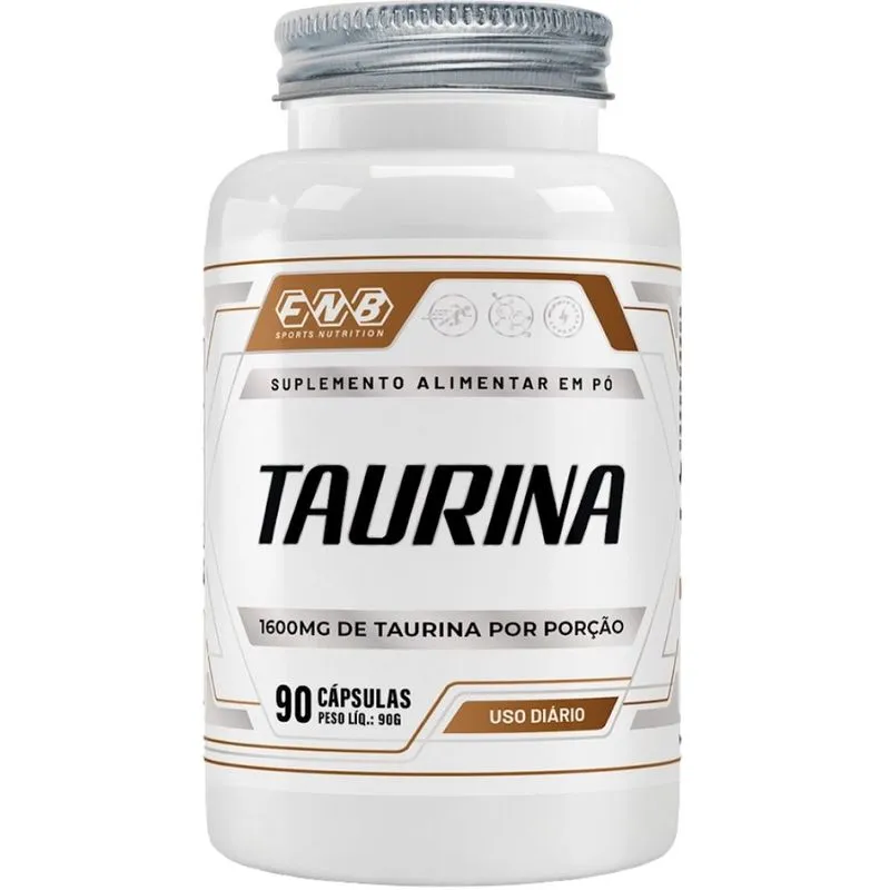 Taurina 1600mg 90 cápsulas - FNB Sports