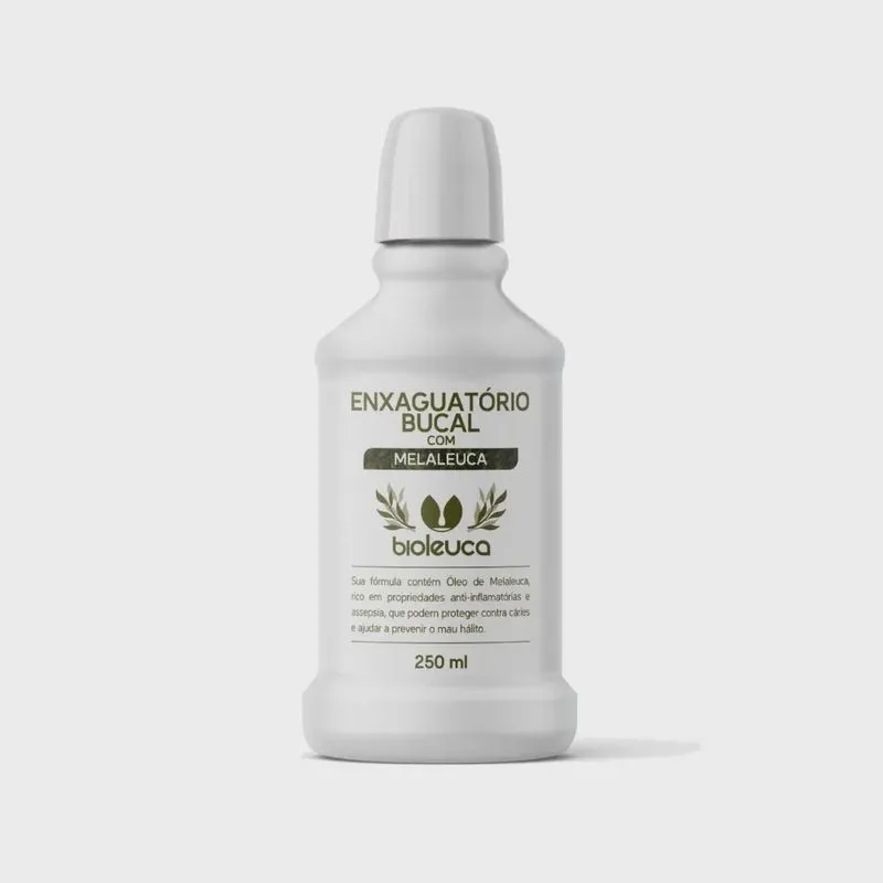 Enxaguatório Bucal Com Melaleuca Bioleuca 250ml