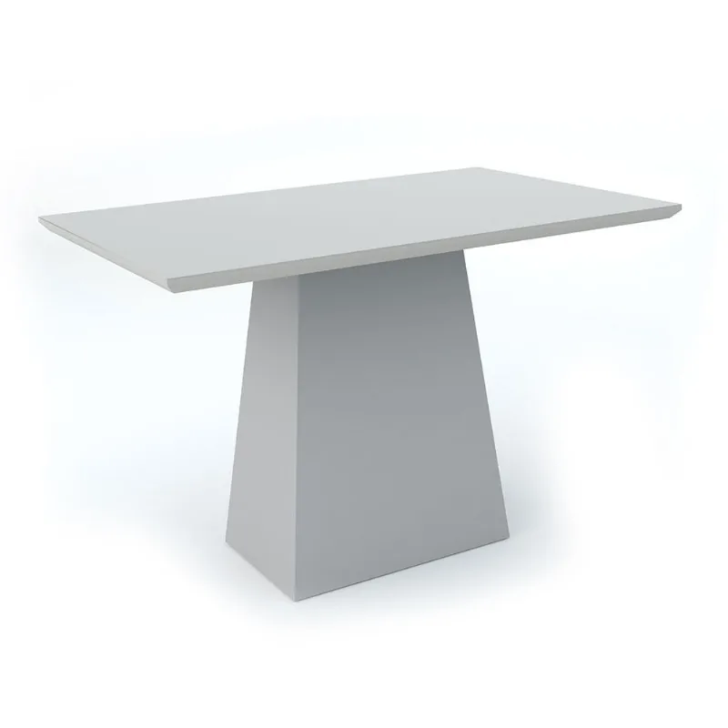 Mesa Jasmin Ret 1,20 B. Mdf Off White Tpo Mdf Off White Vd Off White