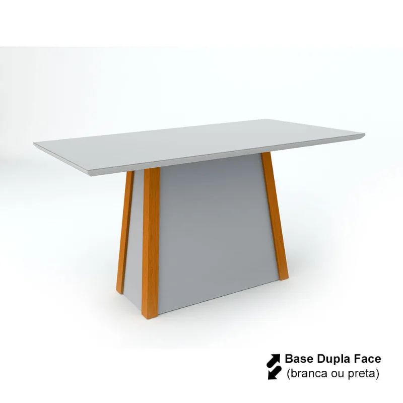 Mesa Julia Ret 1,60 B. Mdf Ype Tpo Off White Vd Off White