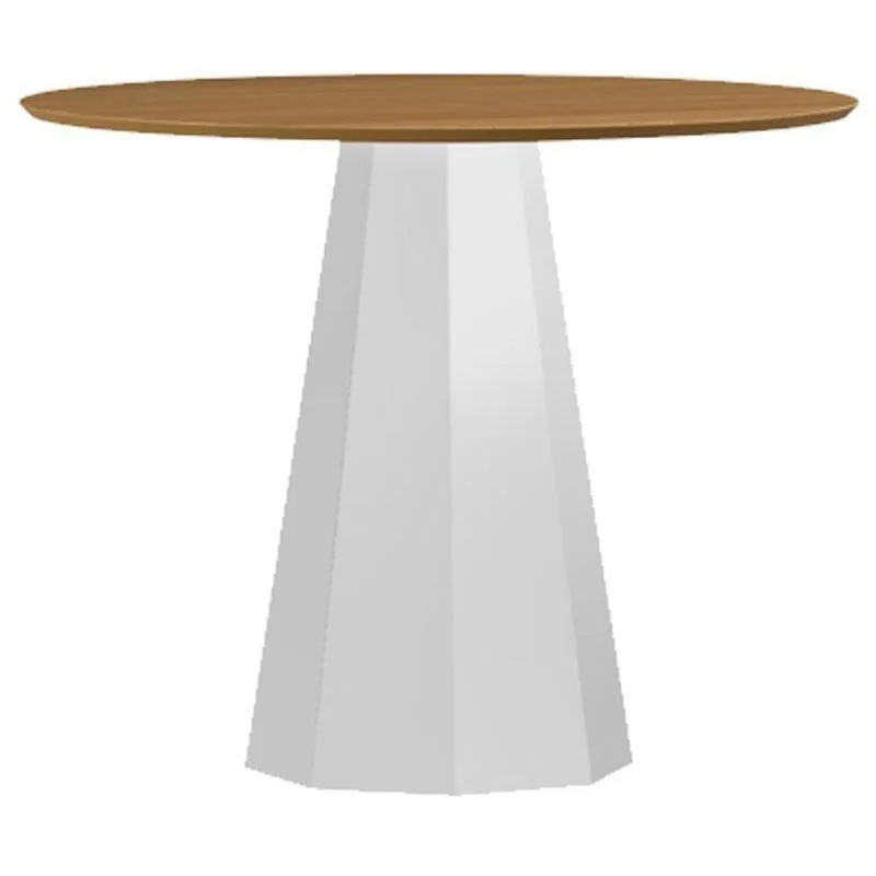 Mesa De Jantar 100x100 Cm Isis Sem Vidro Off White Ype – New Ceval