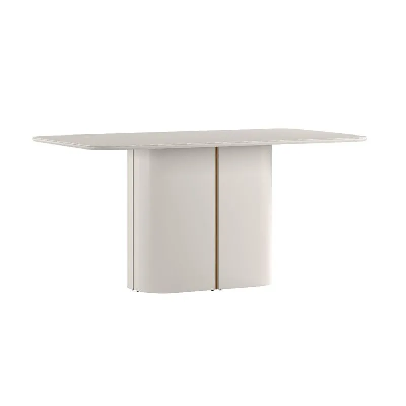 Mesa De Jantar Serena 180x90cm Off White New Ceval