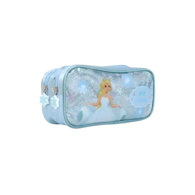Estojo 2 Compartimentos Rainha Da Neve Iqe2400400