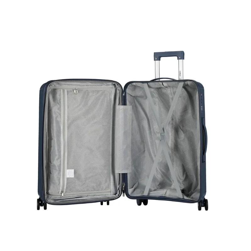 Mala de Viagem PP Dubai Isiway Polipropileno Azul Marinho