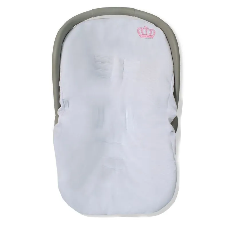 Capa Para Bebê Conforto Rainha Rosa Floral