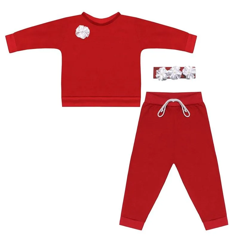 Conjunto Manuela 3 Peças Com Tiara