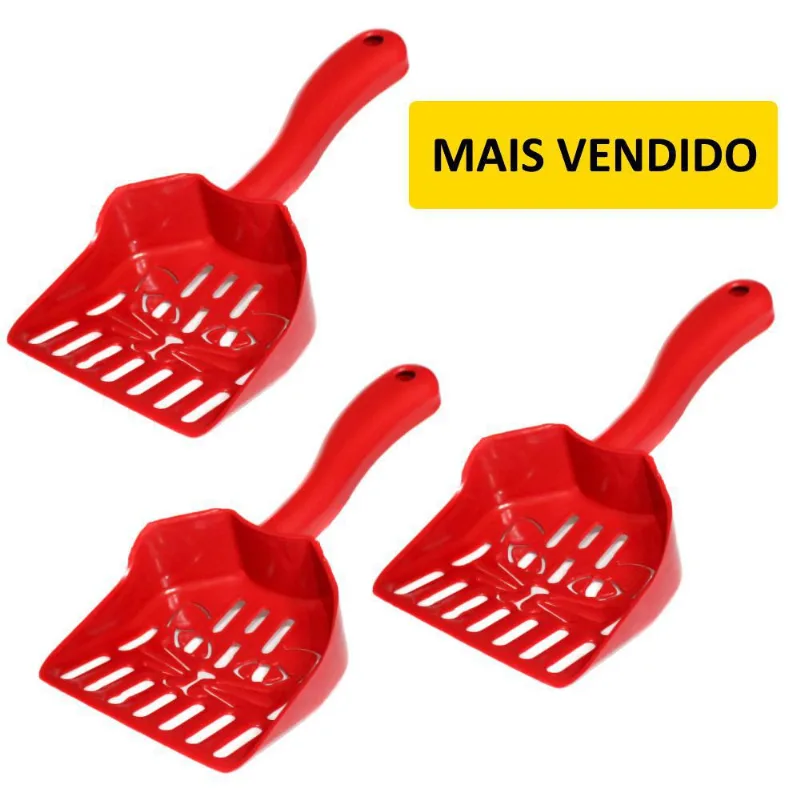 Pá Coletora Higiênica Gato Roedor Coelho Hamster Felinos