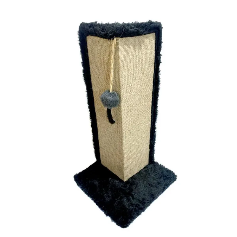 Arranhador Canto Sofá Gato Gatos Base Externa Oferta - Preto