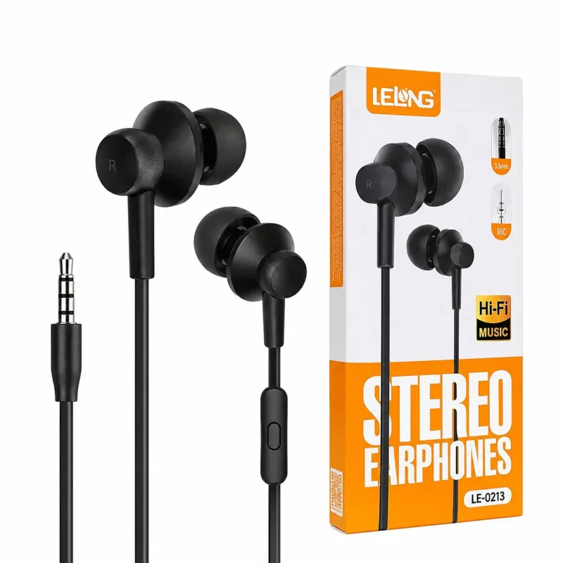 Fone Lelong LE-0213 P2 com Microfone In-Ear