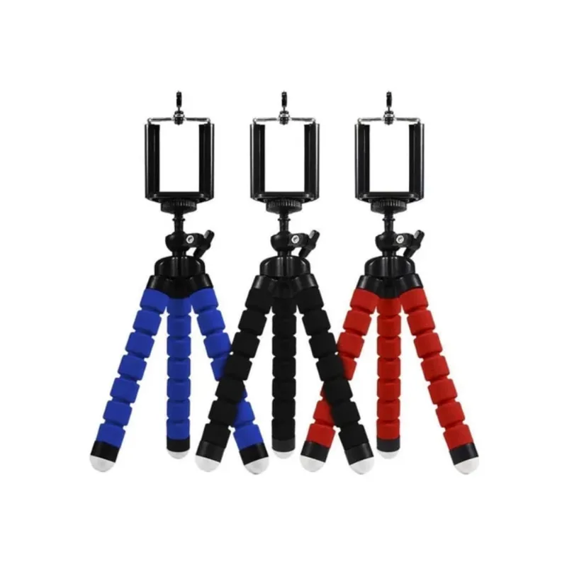 Mini Tripé Flexível Para Celular Universal Portátil Articulado
