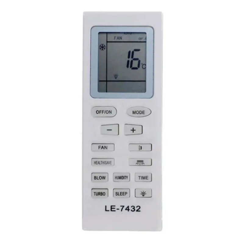 Controle Remoto Compatível Ar Condicionado Le-7432