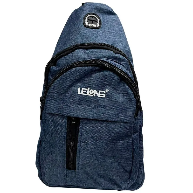 Bolsa Transversal Lelong LE-6503 Azul (MP)