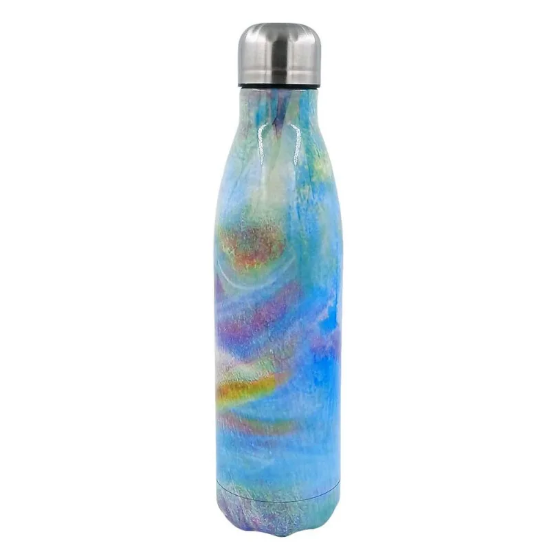 Garrafa Térmica Estampada 480ml em Aço Inox Golden Rio-Modelo 1