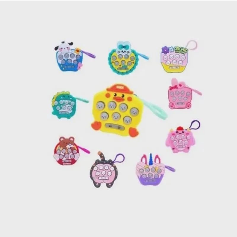 Chaveiro Pop It Com Luz 5cm Eletrônico Diversos Modelos G-Rio