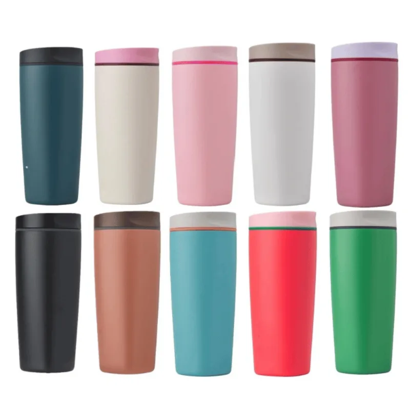 Copo Isotérmico c/ Tampa 600ml - Cores Sortidas - Golden Rio