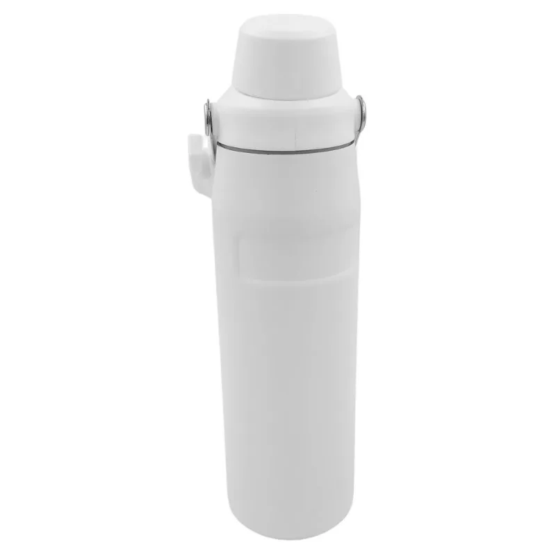 Garrafa Térmica C/ Alça 710ml em Aço Inox Golden Rio-Branco