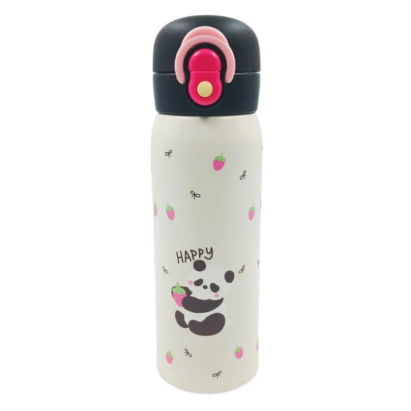 Garrafa Isotérmica 500ml em Aço Inox Golden Rio-Modelo 1 Panda