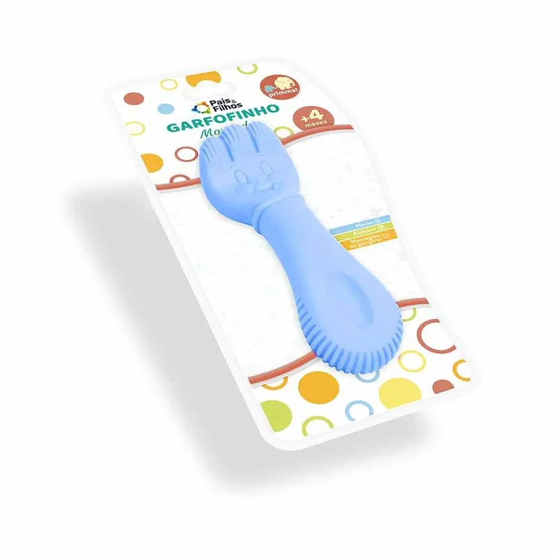 Mordedor Para Bebe Primma Garfofinho Azul Pais E Filhos