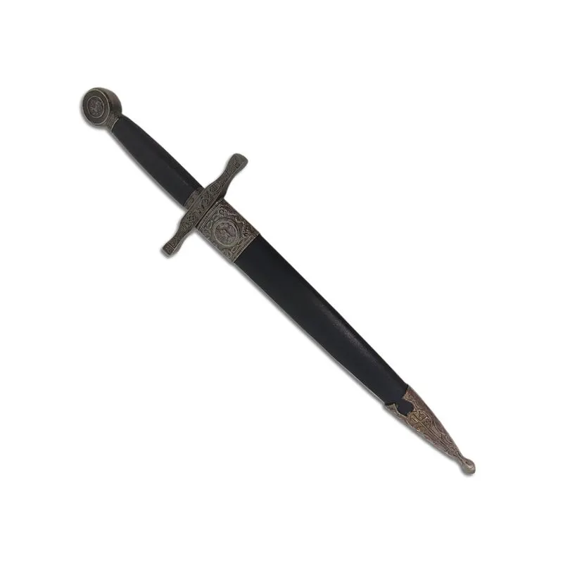 Mini Espada Medieval Decorativa com Bainha 39 cm