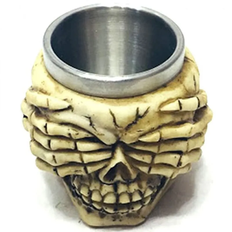 Copo Shot - 45ml - Caveira - Não Vê - Lextack Lextack