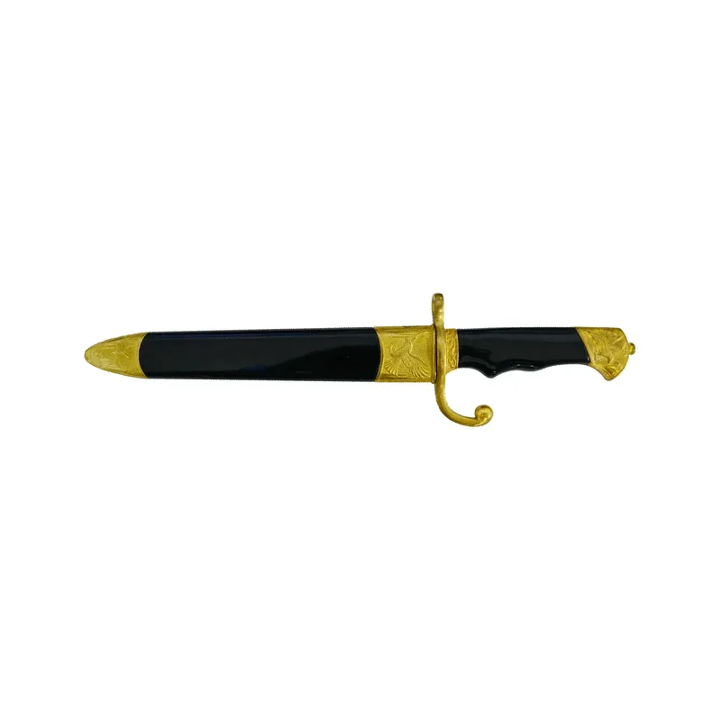Adaga Decorativa sem Fio em Metal com Bainha 28 cm