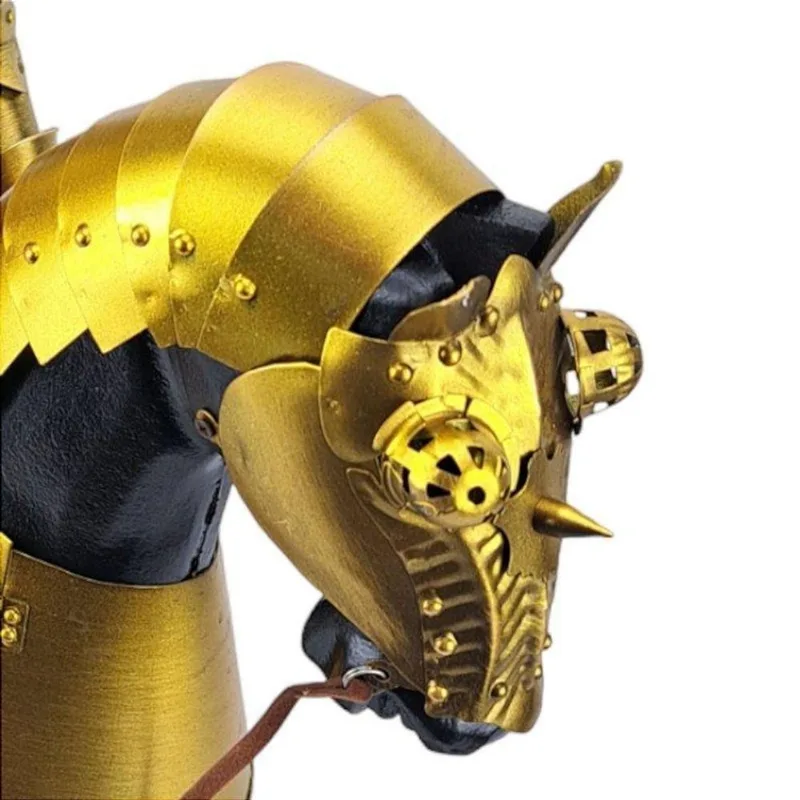 Cavaleiro Armadura E Lança Em Metal E Cavalo Medieval 16304