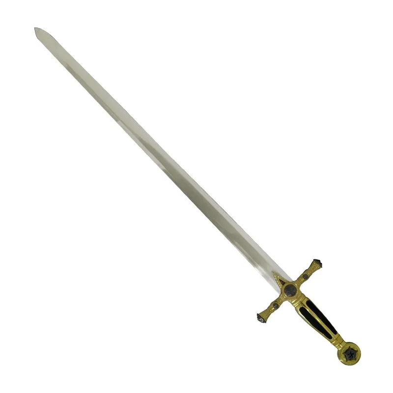 Espada Maçonica Decorativa com Bainha e Suporte 75 cm