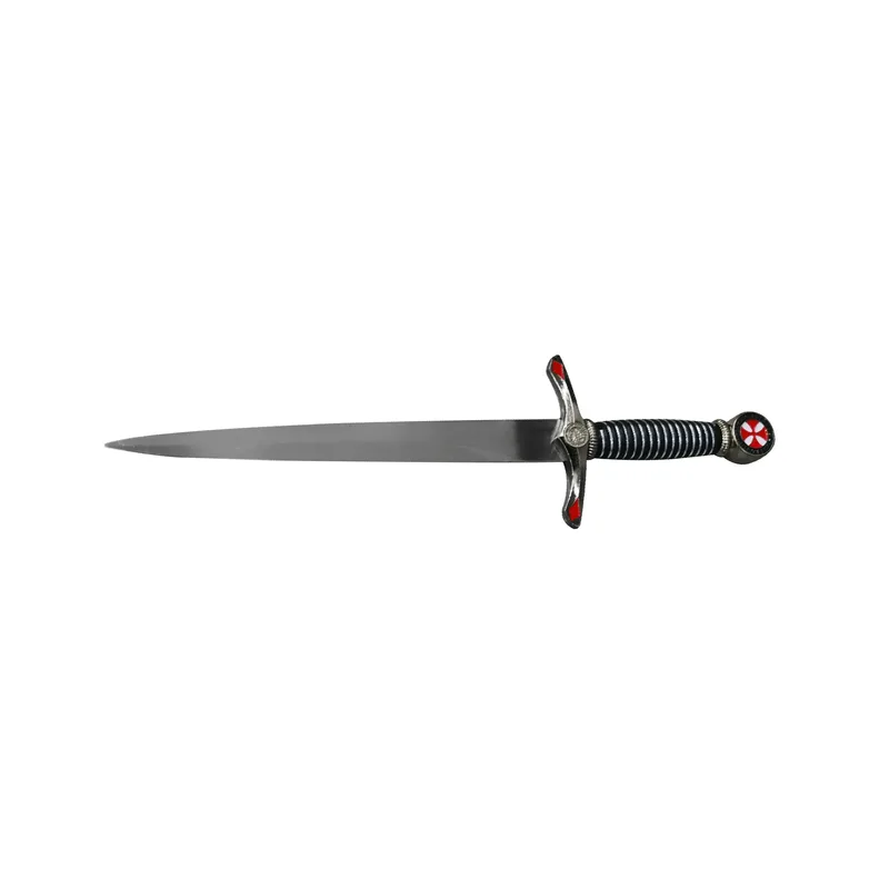Adaga Decorativa sem Fio em Metal com Bainha 37 cm