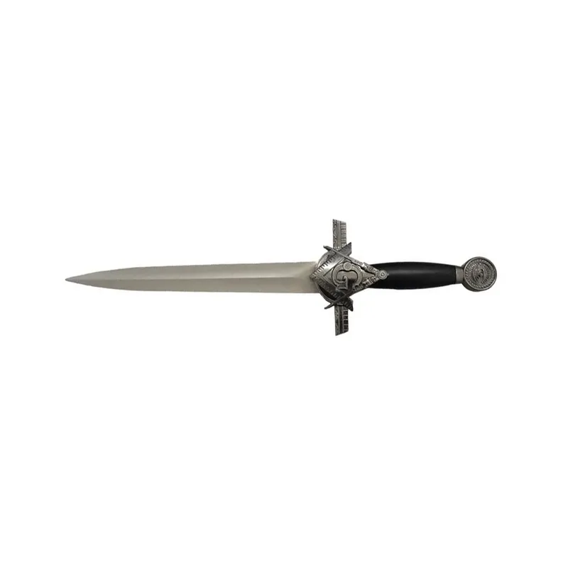 Adaga Decorativa Sem fio em Metal com Bainha 38,5 cm