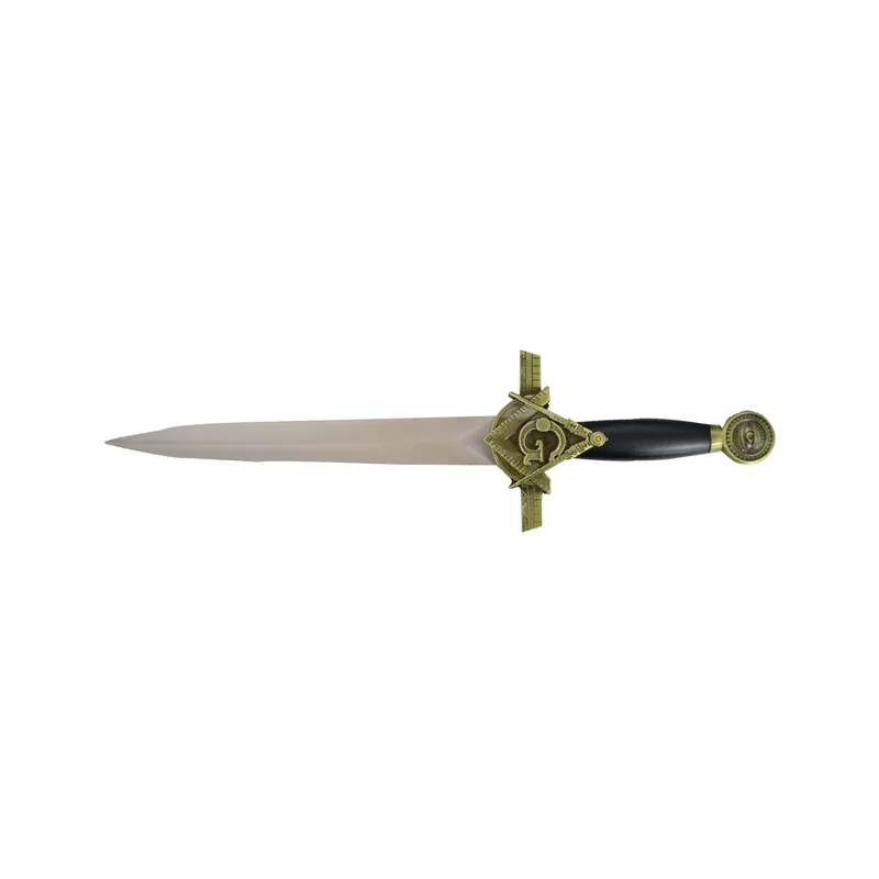 Adaga Decorativa sem Fio em Metal com Bainha 38,5 cm