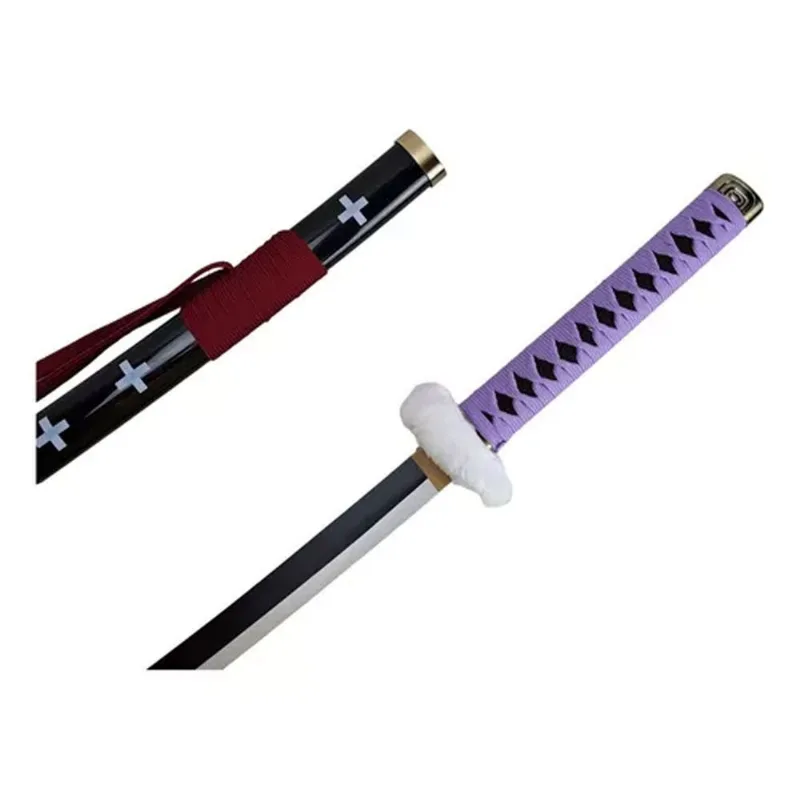 Espada Demon Slayer Kimetsu No Yaiba Katana Shinobu Kocho Lamina De Bambu Cosplay Decoração