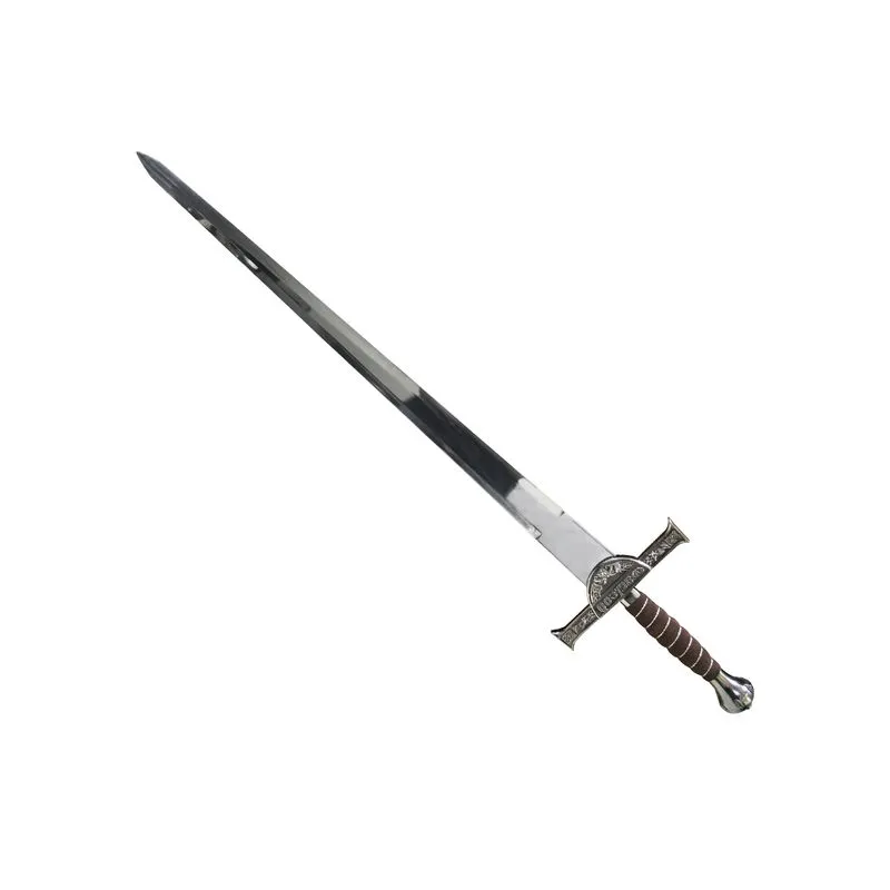 Espada Medieval Decorativa com Suporte 81 cm