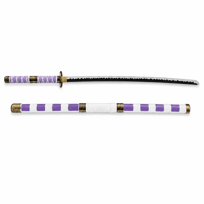 Espada De Bambu Réplica Decorativa Katana Nidai Kitetsu One Piece Luffy Samurai Wano Cosplay