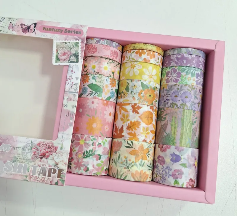 Washi Tape Butterfly Dream 18 Rolos XM-JD3212