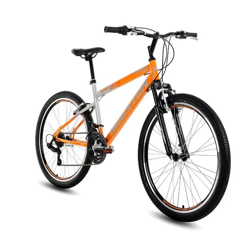Bicicleta Skinny S 26 Houston - Laranja e Prata