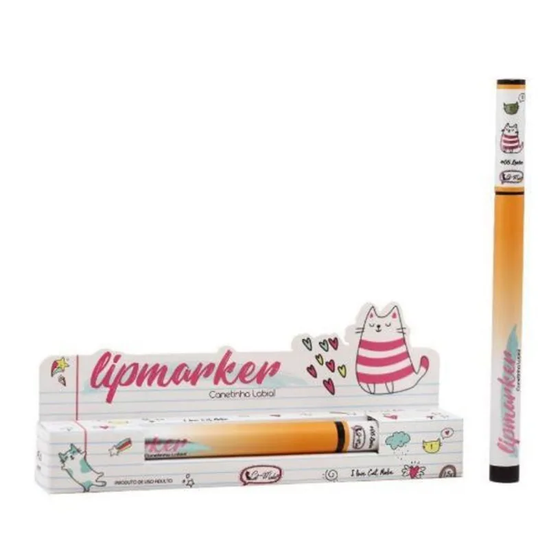 Canetinha Labial Lip Marker Learn - Cat Make