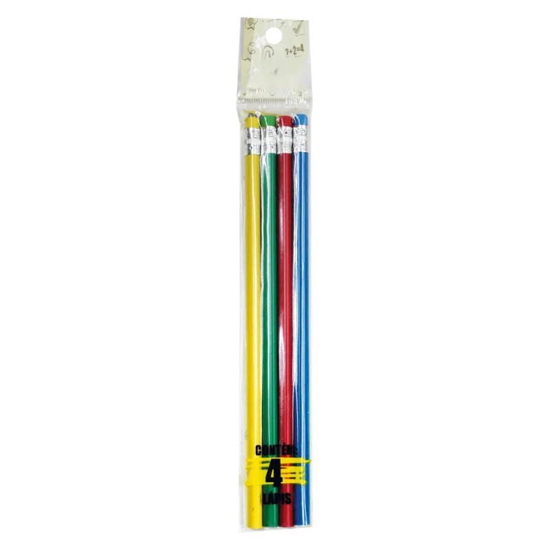LAPIS GRAFITE BLISTER VINI COLOR C/BORRACHA R.27266 ÚNICA