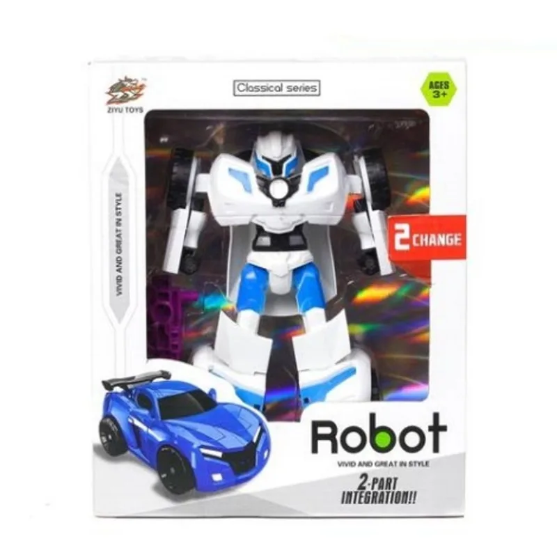 Brinquedo Carro Robô Ziyu Toys