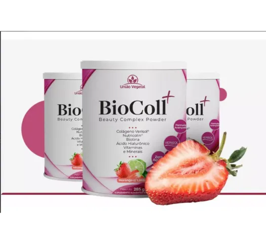 Biocoll+ Em Pó Beauty Complex Power - 285g União Vegetal - Arruda Suplementos- Loja de Suplementos em Fortaleza