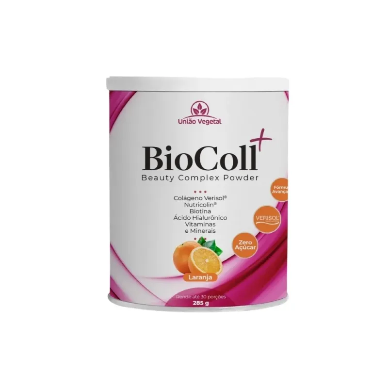 Biocoll Colageno Verisol Laranja 285G - União Vegetal