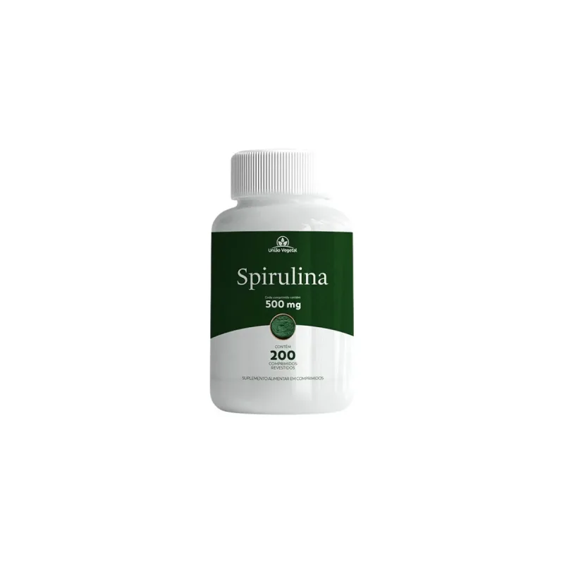 Spirulina 200 TAB 500MG - Uniao Vegetal