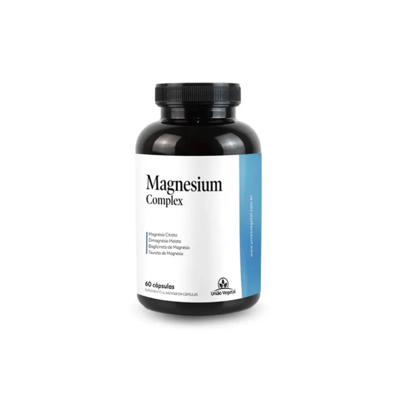 Magnesio Complex 60CAPS 500MG - Uniao Vegetal