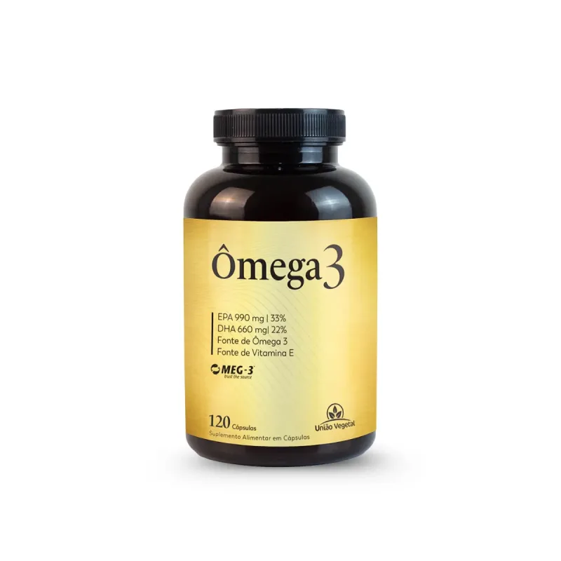 Omega 3 MEG 3 120CAPS X 1,37G - Uniao Vegetal