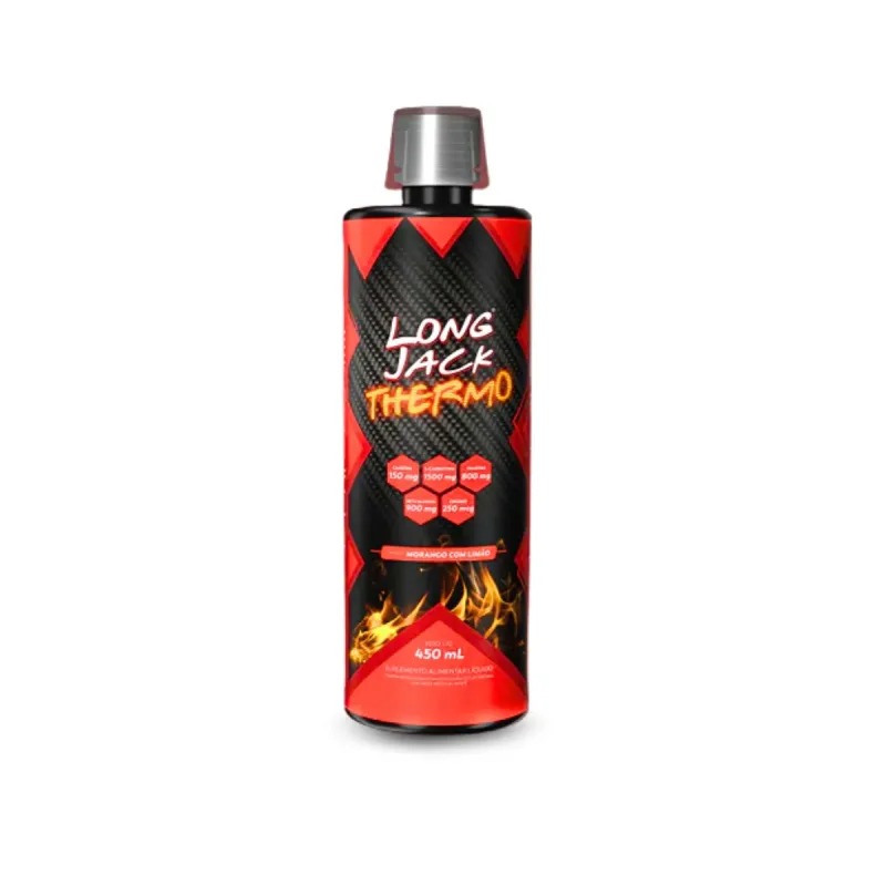 Long Jack Thermo Morango com Limão 450ML - Long Jack