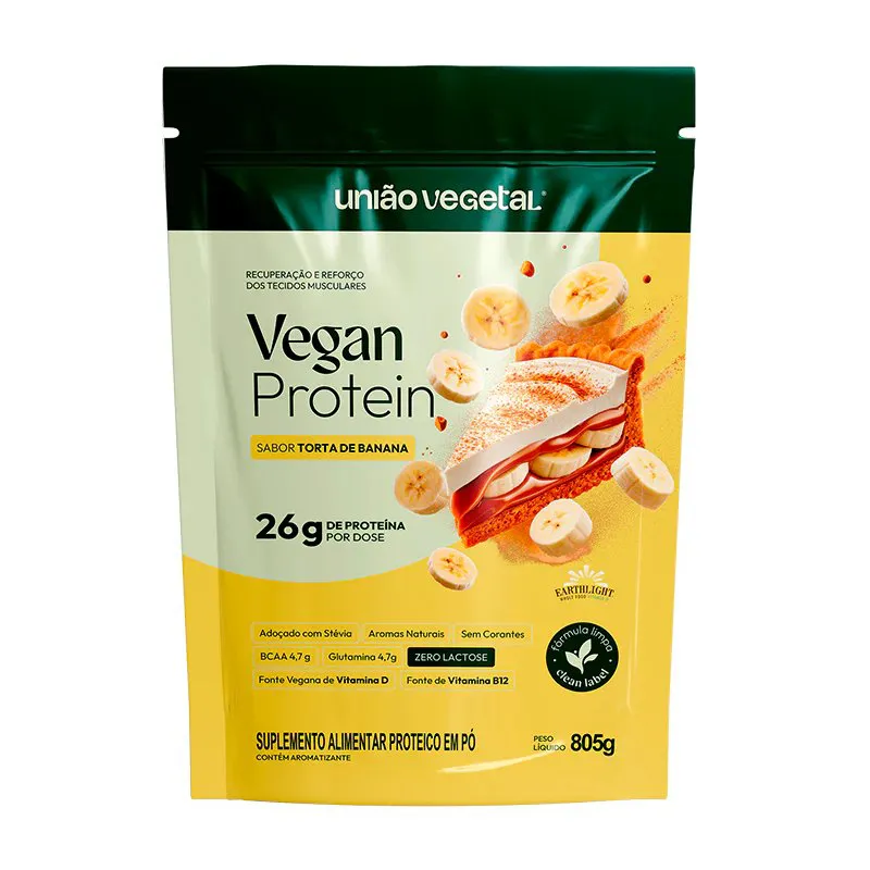 VEGAN PROTEIN TORTA DE BANANA-850G
