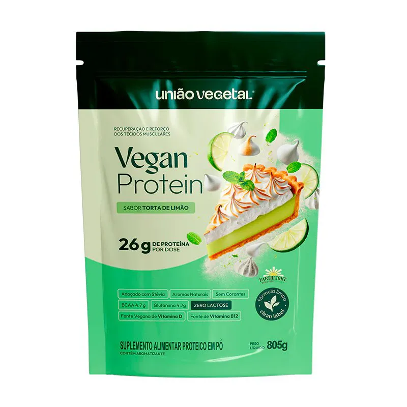 VEGAN PROTEIN - TORTA DE LIMAO 850G